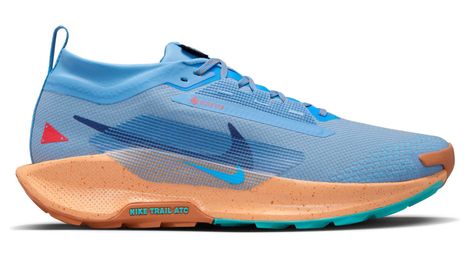 Scarpe da trail nike pegasus trail 5 gtx blu/arancione uomo