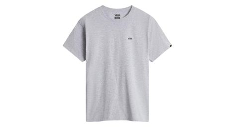 Vans Left Chest Logo Tee Unisex Athletic Grey/Black