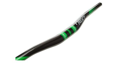 Manillar race face next carbon riser - 5mm rise 725mm width green