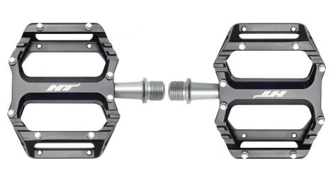 Paire de Pédales Plates HT Components AR09 Noir