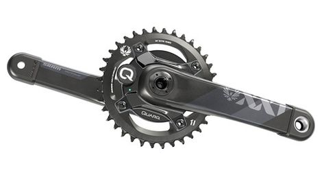 Quarq Power Sensor Kurbelgarnitur Sram XX1 Eagle DUB 32T 12V (ohne Gehäuse) Schwarz