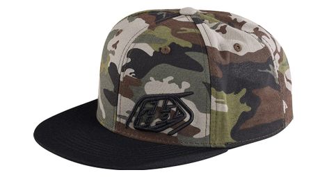 Troy lee designs 9fifty slice camo army green/black