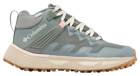 Columbia facet 75 mid outdry zapatillas de senderismo para mujer azul/beige 39