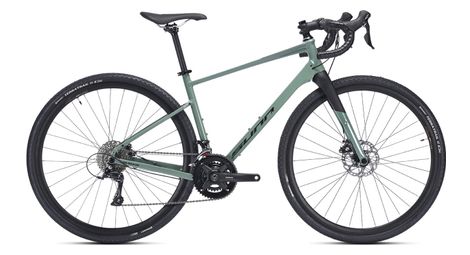 Bicicleta gravel sunn venture s2 shimano sora 9v 700 mm gris verde m / 166-177 cm