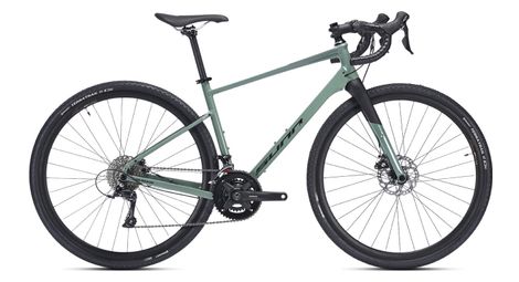 Gravel bike sunn venture s2 shimano sora 9v 700 mm gris vert