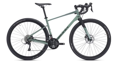 Gravel Bike Sunn Venture S2 Shimano Sora 9V 700 mm Grau Grün
