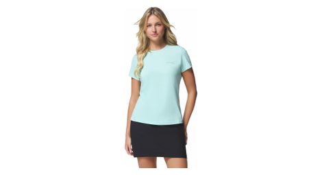 T-shirt technique femme columbia zero rules light bleu