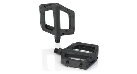 Paire de pedales plates xlc pd m23 noir