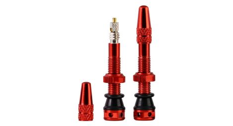 Tubeless valves sb3 mkii 35 mm aluminum red