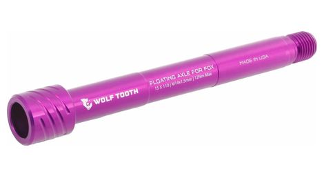 Axe Traversant Wolf Tooth pour Fourche Fox 36/38 Boost 15x110 mm Violet