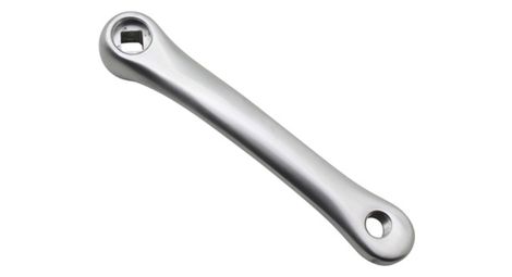 MANIVELLE GAUCHE 170 NEWTON ALU FORGE ETROITE ARGENT (SUR CARTE)