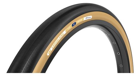 Gravel Reifen Panaracer GravelKing 700 mm Tubeless Ready Weich ZSG Gravel Compound BeadLock TuffTex Schwarz Flanken Braun
