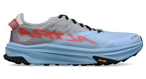 Altra mont blanc carbon trailrunning-schuhe grau/blau damen