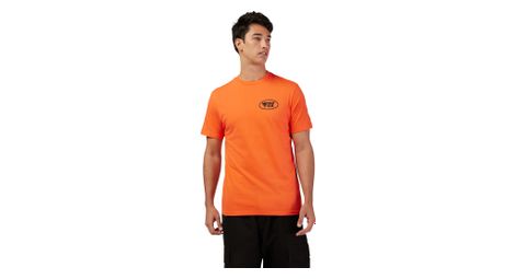 T-shirt manches courtes fox wing premium orange homme