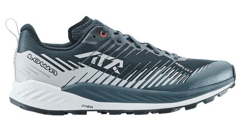 Chaussures trail lowa amplux 2 bleu/gris homme