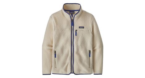 Polaire patagonia retro pile beige femme