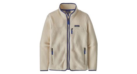 Polaire patagonia retro pile beige femme