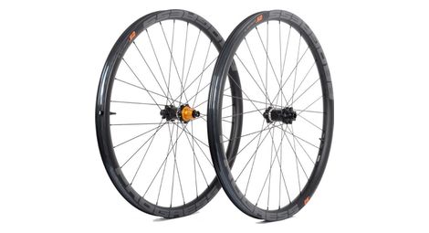 Paire de roues progress eb:01 nitro 27.5” | boost 15x110/12x148 mm | 6 trous | shimano hg