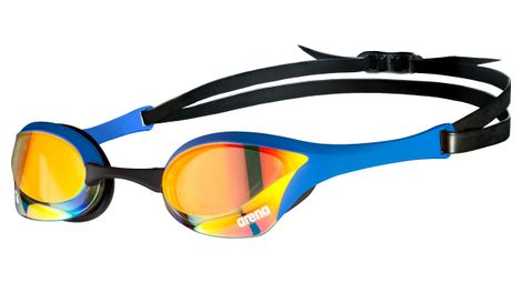 Lunettes de Natation ARENA Cobra Ultra Swipe MR Yellow Copper Bleu Jaune