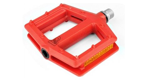 Pedales bmx plates vp-538 rouge