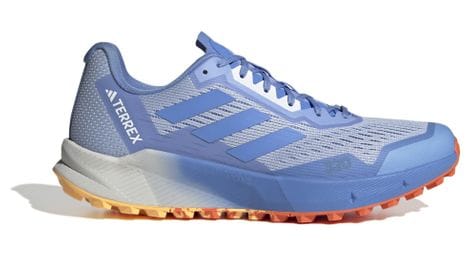 Adidas terrex agravic flow 2 trail shoes blue orange
