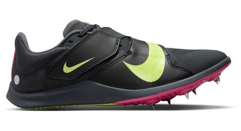 Nike zoom rival jump track & field shoes black pink yellow 41