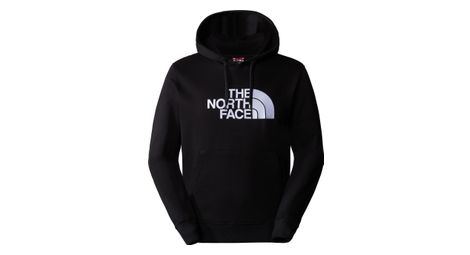 The north face light drew peak hoodie black s