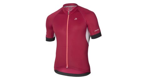 Maillot de manga corta spiuk helios rojo granate