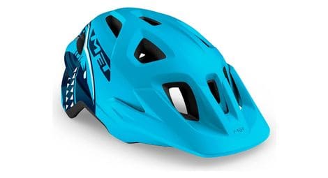 Casco infantil met eldar blue shark matt