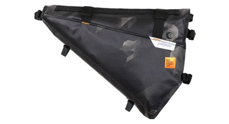 Sacoche de cadre woho xtouring full frame bag dry m 9l noir cyber camo diamond