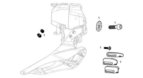 Sram RED E-Tap AXS Rear Derailleur Spares Kit