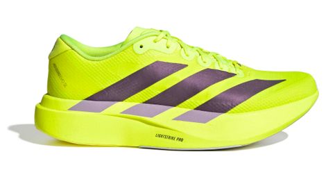 Chaussures Running adidas Adizero Evo SL Jaune/Violet Homme