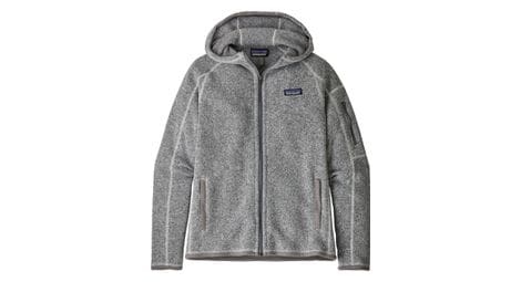 Patagonia better sweater hoody mujer blanco