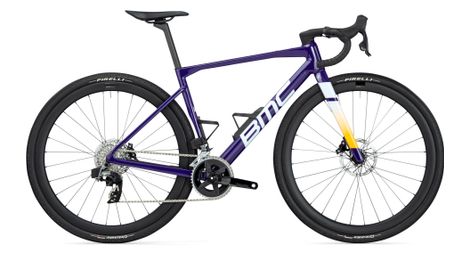 Gravelbike bmc kaius 01 three sram rival etap axs 12v 700 mm violet 2024