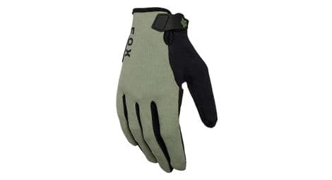 Gants longs fox ranger gel vert