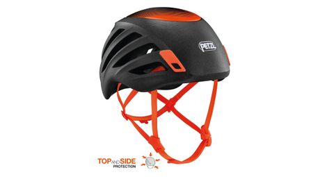Casco da arrampicata petzl sirocco nero/arancio