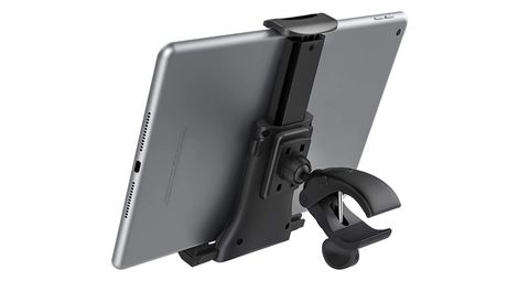 Support vélo pour tablette et smartphone – guidon 18 à 50 mm, rotation 360°