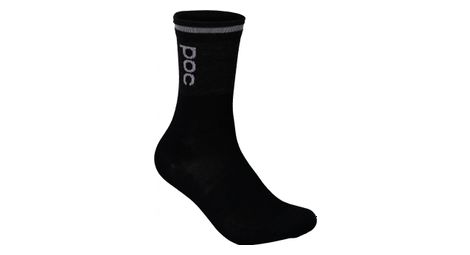 Chaussettes poc thermal gris / noir