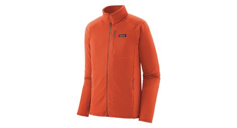 Polaire Patagonia R1 Orange Homme