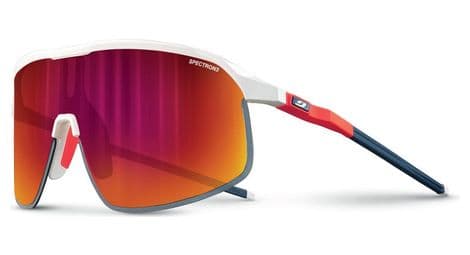 Lunettes de soleil julbo density spectron 3 blanc orange fluo bleu