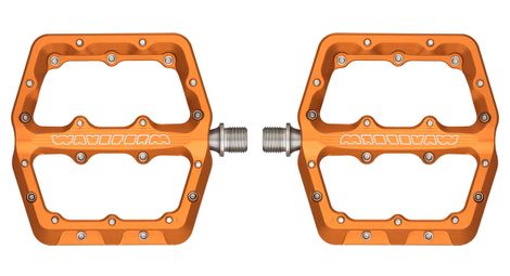 Coppia di pedali wolf tooth waveform large orange flat