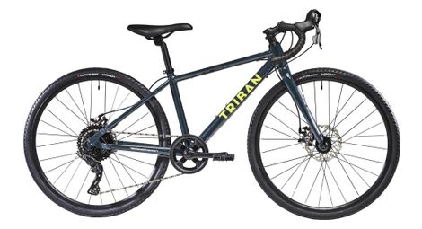 Gravel bike per bambini triban 520 microshift 10v 26'' verde