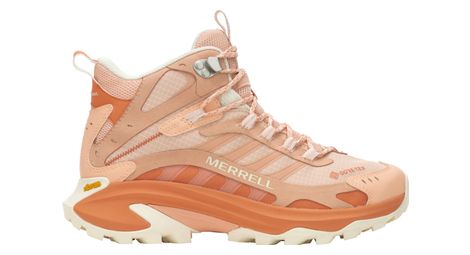 Merrell damen-wanderschuhe moab speed 2 mid gore-tex pink