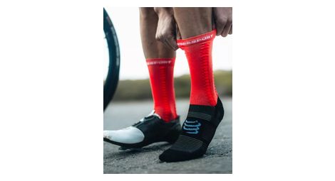Pro Racing Socks V4 0 Bike Rot Schwarz