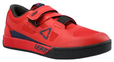 Zapatillas leatt 5.0 clip rojo chilli