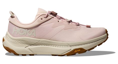 Zapatillas de estilo de vida hoka transport rose/blanco para mujer