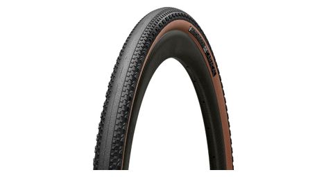 Neumático hutchinson caracal 700 mm tubeless ready soft gravel hardskin mach tread 3.0 tan walls