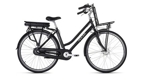 Vélo électrique e-bike alu femme 28  cantaloupe noir 36 v/10,4 ah adore