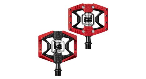 Crankbrothers pedales doubleshot rojo negro