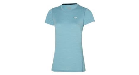 Mizuno impulse core short sleeve jersey blauw dames